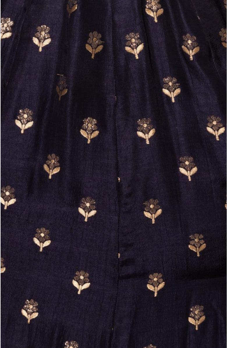 RAAS Alastair Open Back Gown, Alternate, color, Navy Blue