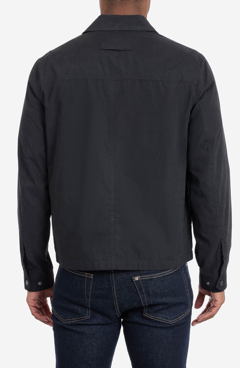 Tommy Hilfiger Microfiber Golf Jacket, Alternate, color, Black