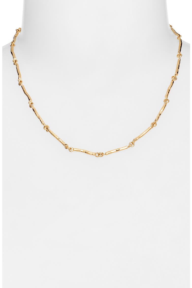 Nyundo Chain Necklace, Alternate, color, GOLD