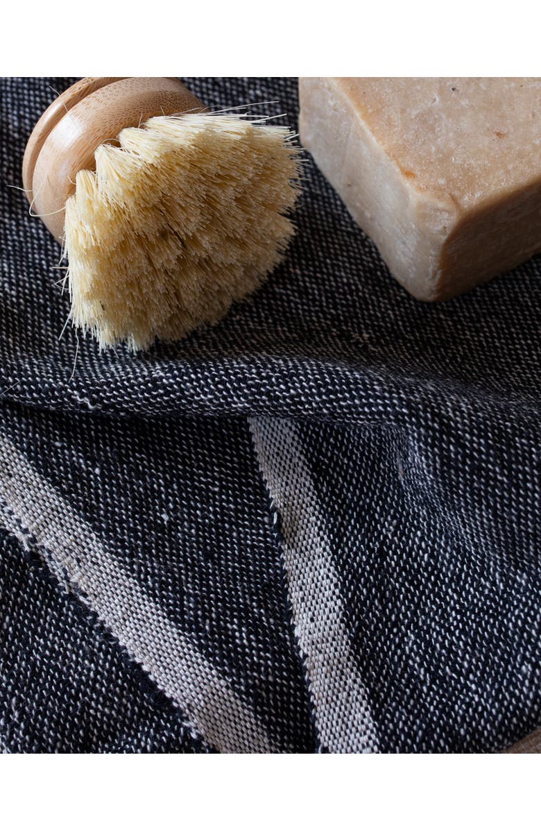 KD Weave Towel, Alternate, color, Black