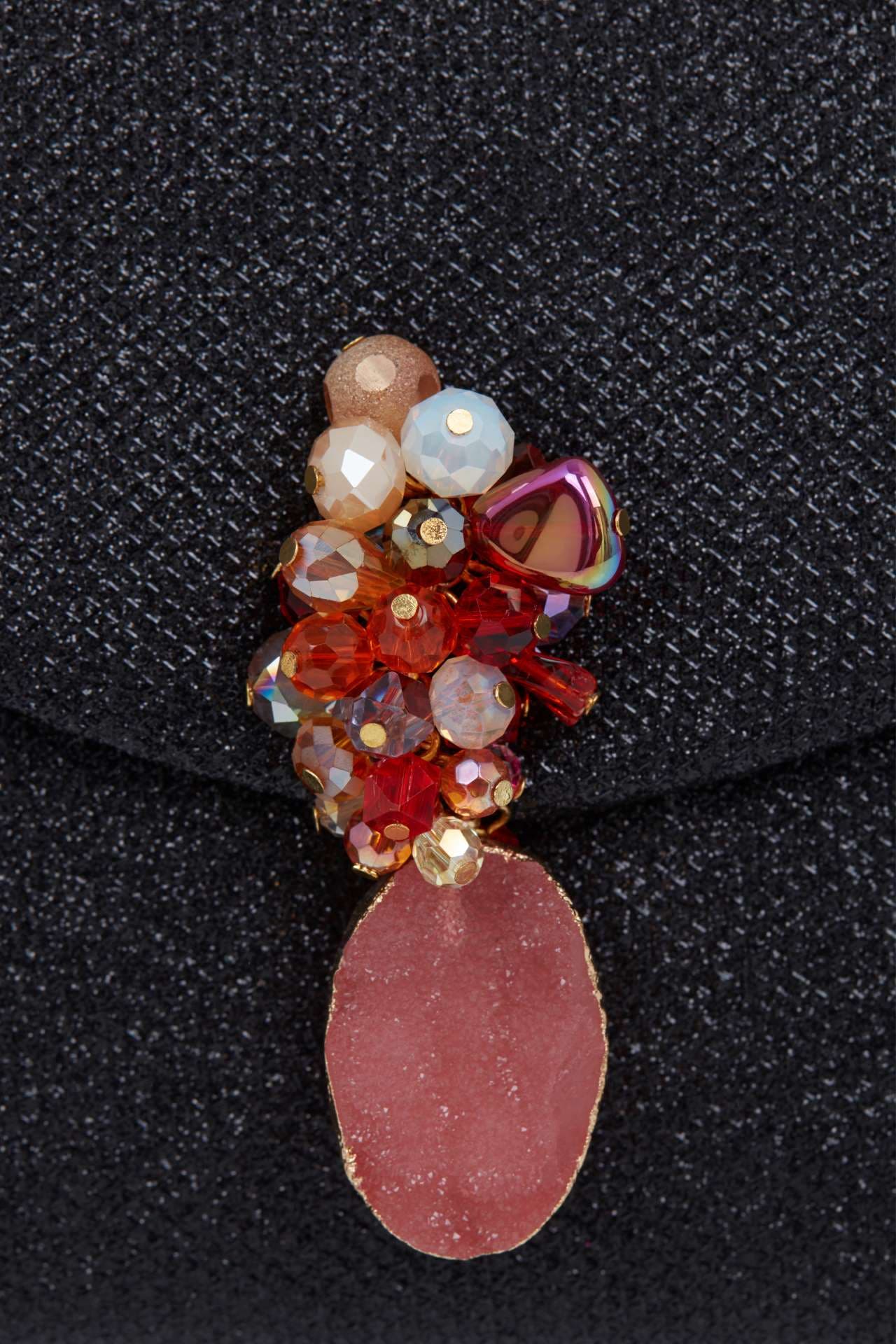 LarAllan Mabel Oversized Envelope Clutch, Alternate, color, Black