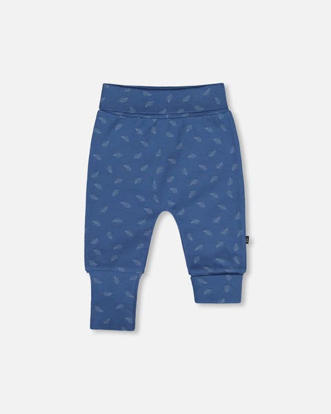 Organic Cotton Evolutive Pants Leaves (Baby)