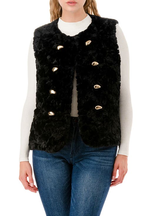 Faux Fur Vest