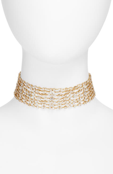 Cubic Zirconia Cubic Zirconia Choker Necklaces | Nordstrom