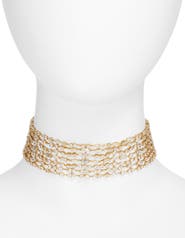 Nadri Cabaret Cubic Zirconia Choker Necklace