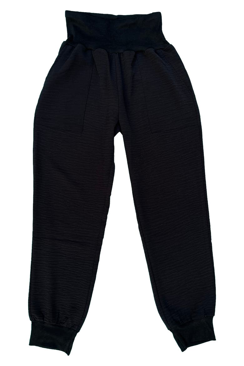 Casual Pocket Joggers, Alternate, color, BLACK