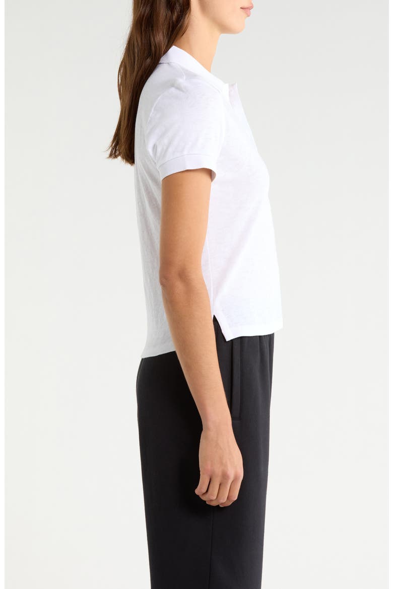Worn In Jersey Polo, Alternate, color, SNOW