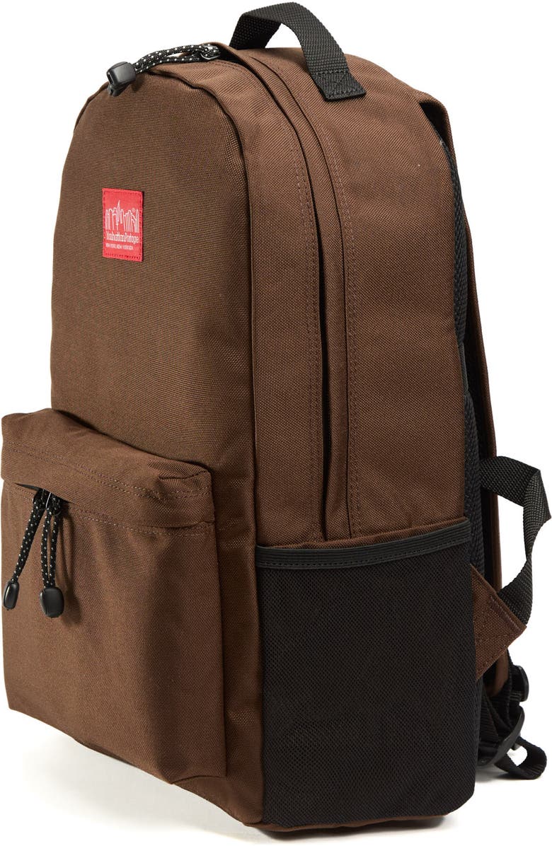 Manhattan Portage Knickerbocker backpack, Alternate, color, Dark Brown