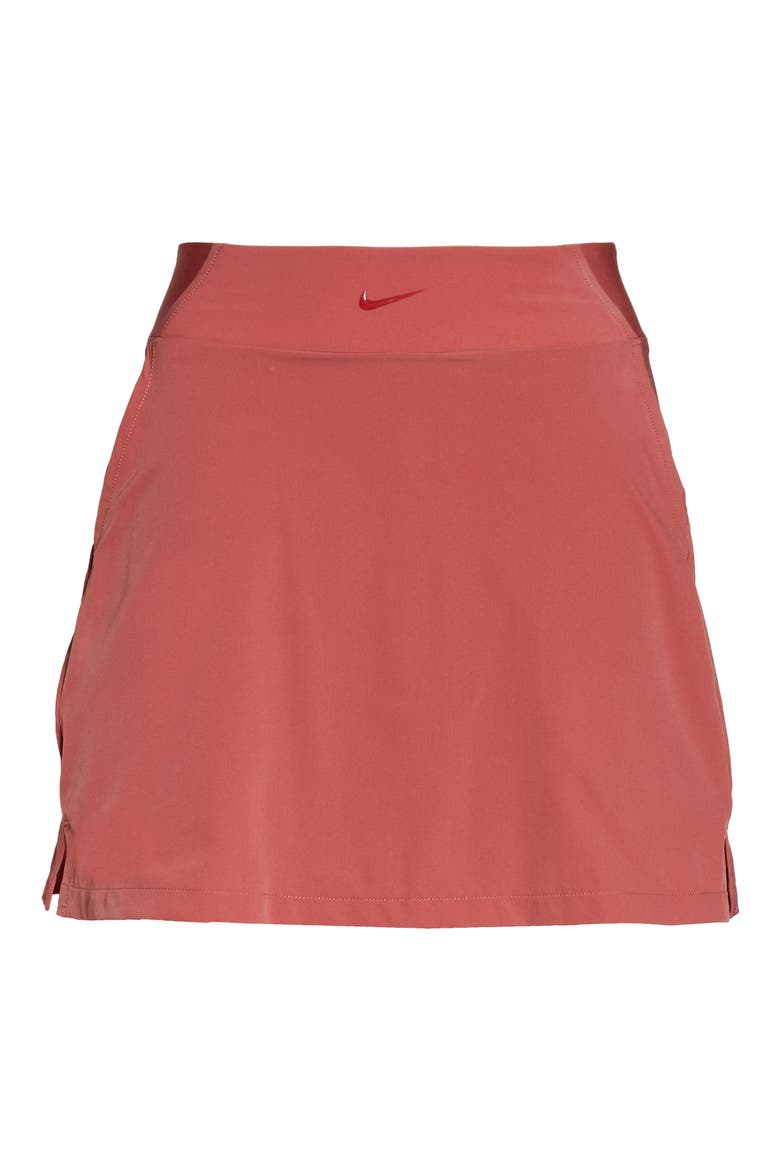 Bliss Lux Training Skort, Alternate, color, CANYON RUST/ CLEAR