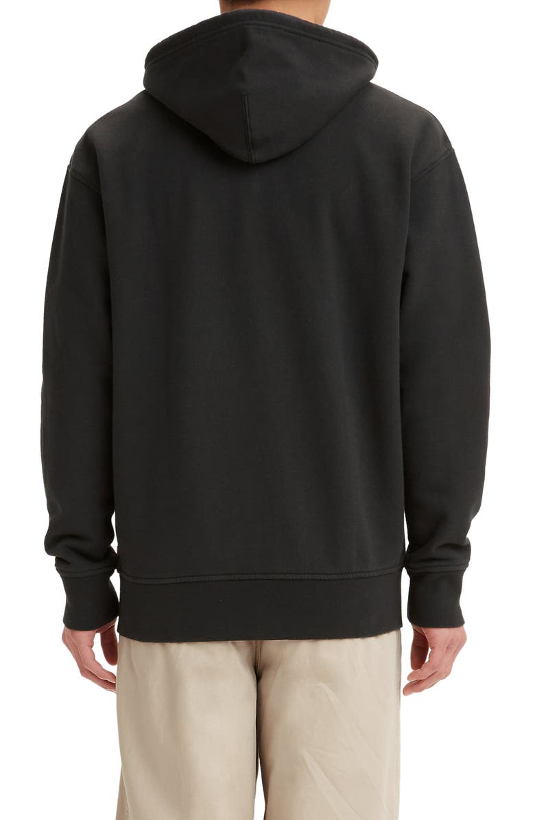 Levi's<sup>®</sup> Relaxed T2 Graphic Zip-Up Hoodie, Alternate, color,