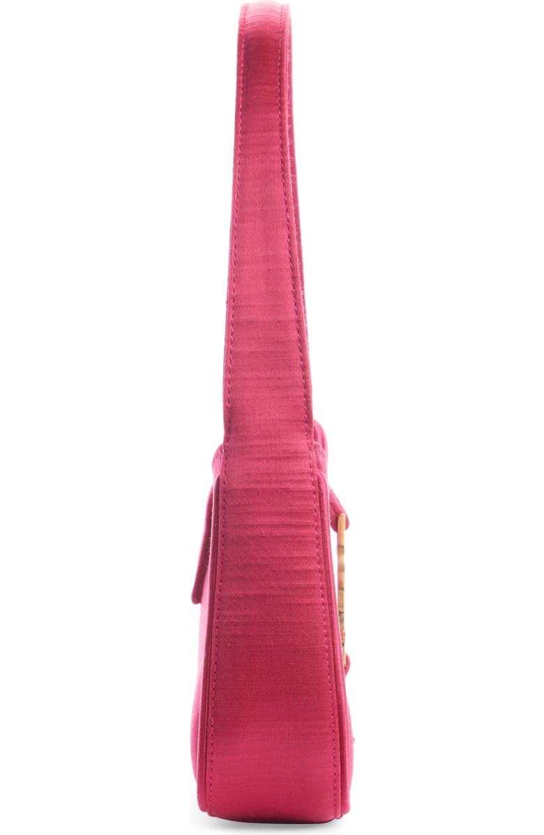 Saint Laurent Mini Le 5 à 7 Sateen Hobo Bag, Alternate, color,