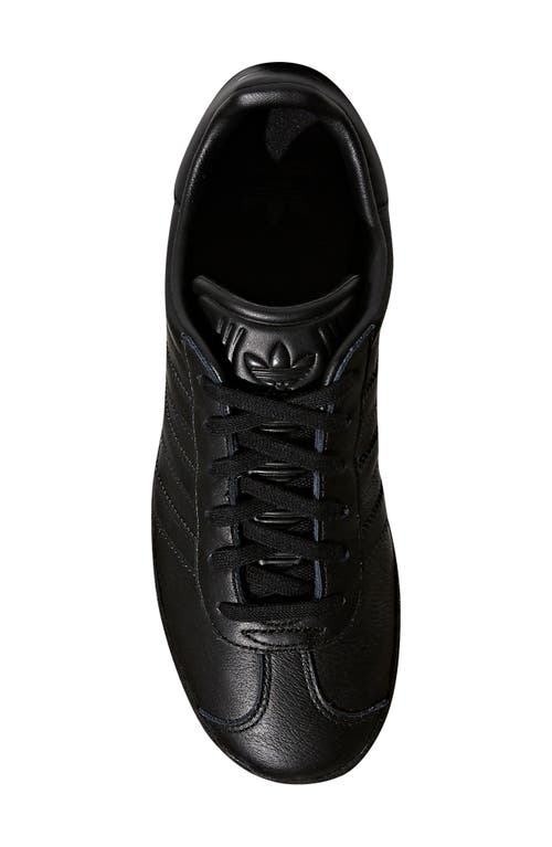 Adidas Originals Boys Gazelle In Black/black/black