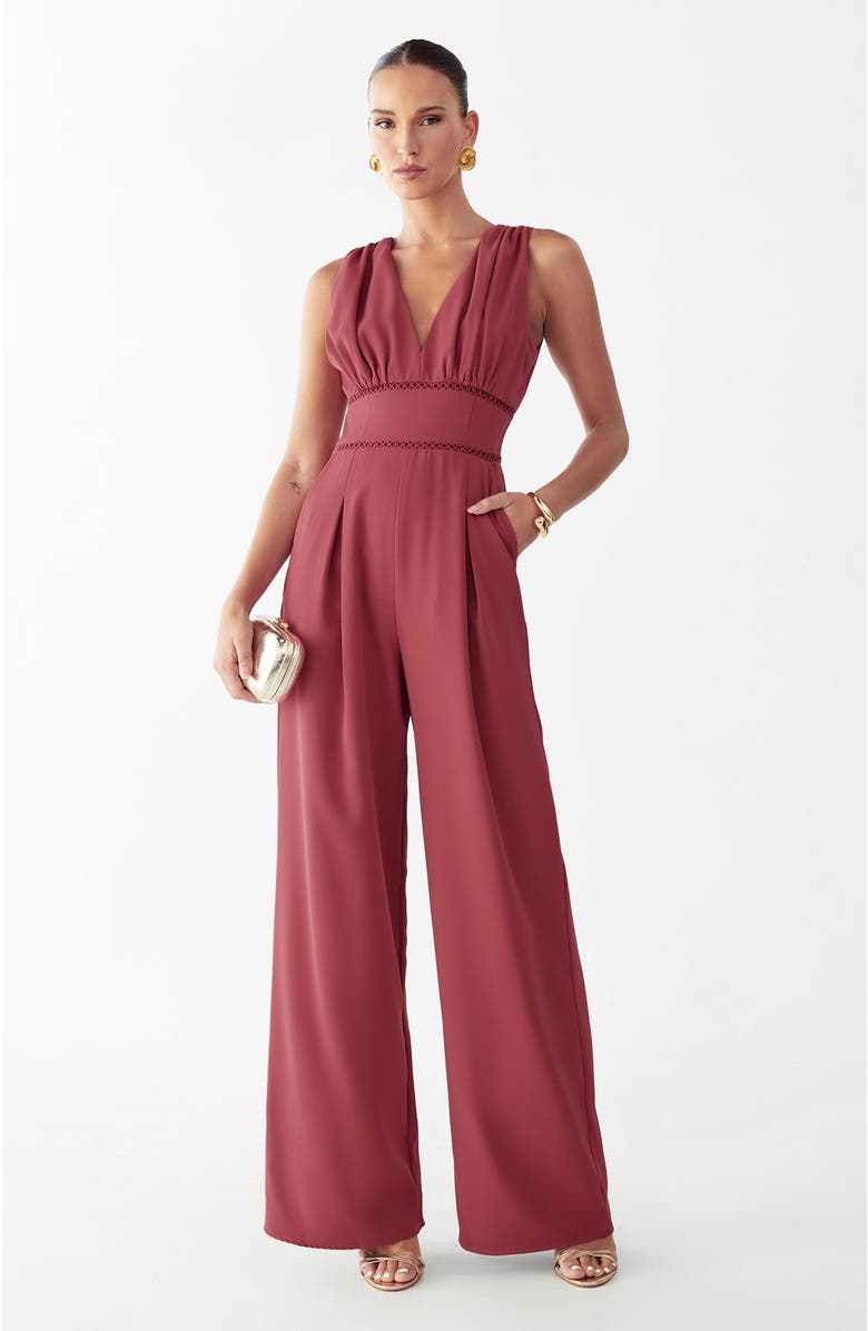 BWLDR Lyle Jumpsuit, Alternate, color, China Rose