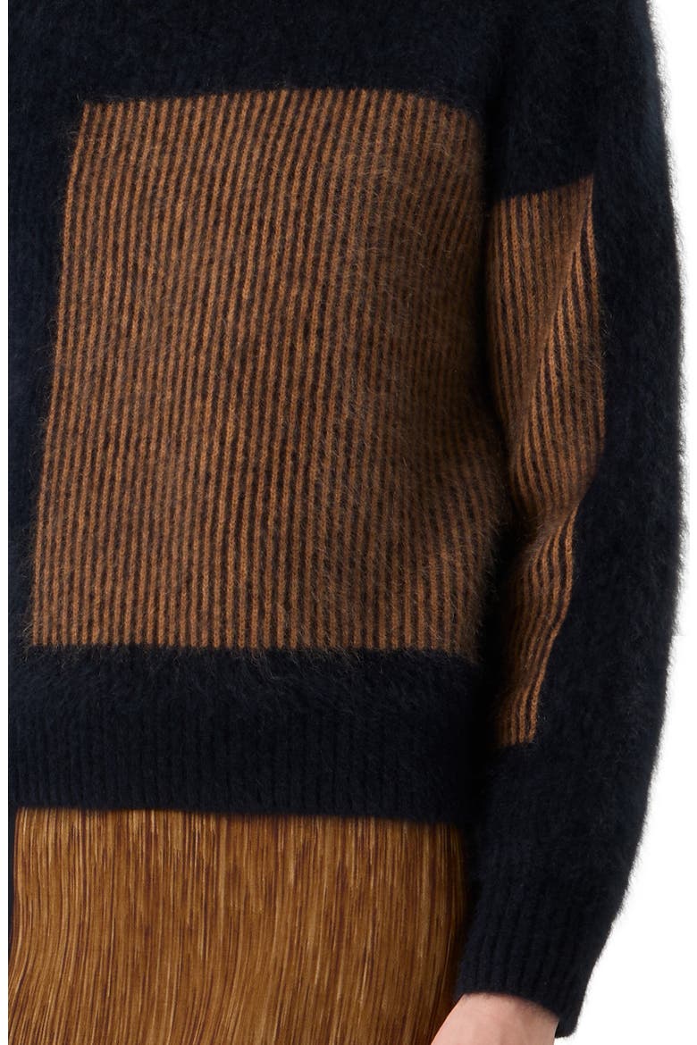 Oro Cloud Cashmere Sweater, Alternate, color, BLACK-VICUNA