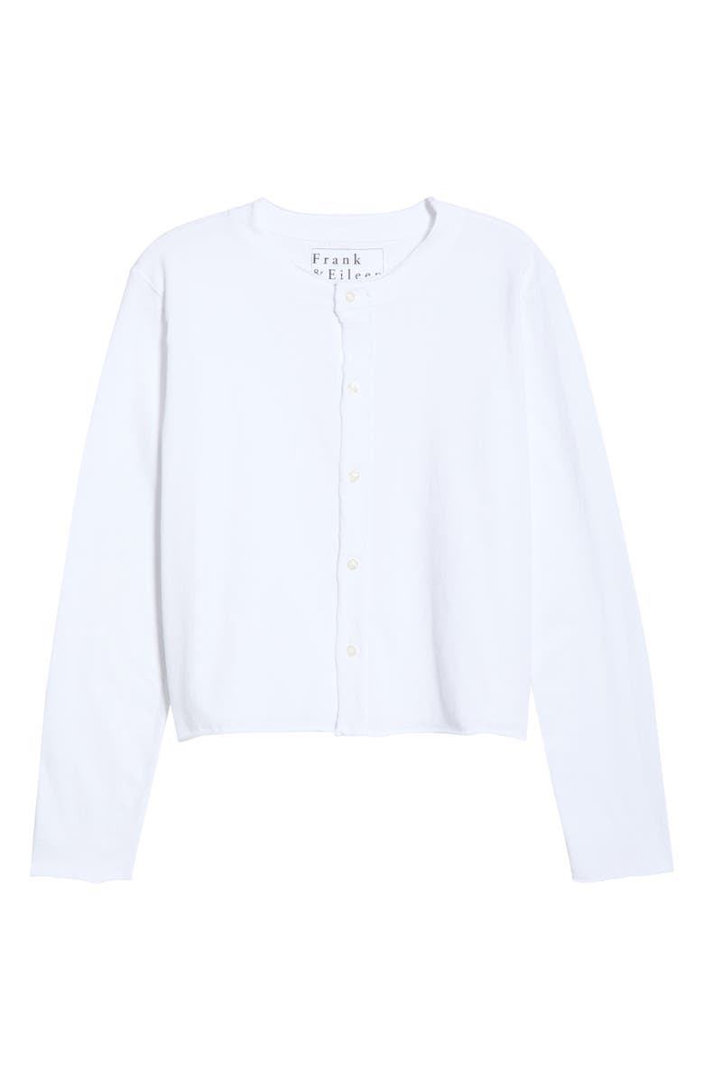 Frank & Eileen Jackie Cardigan, Main, color, White