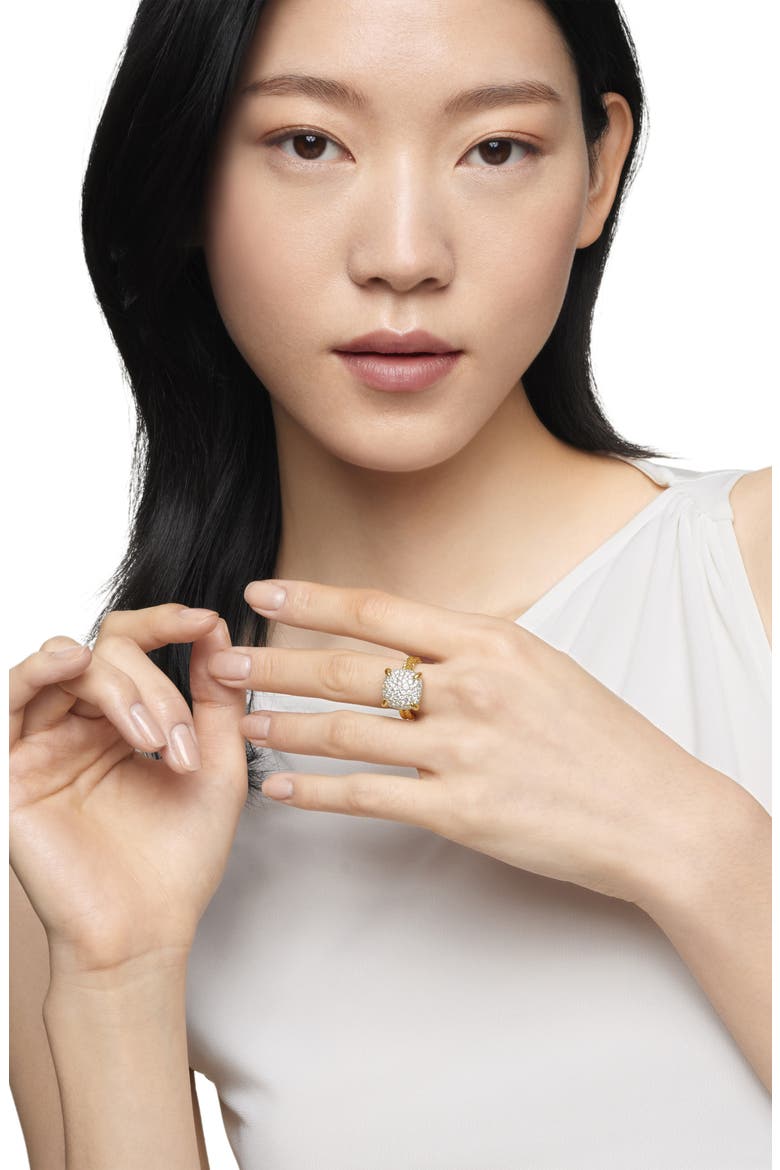 Chatelaine® 18K Yellow Gold Ring with Diamonds, Alternate, color, YELLOW GOLD/ DIAMOND