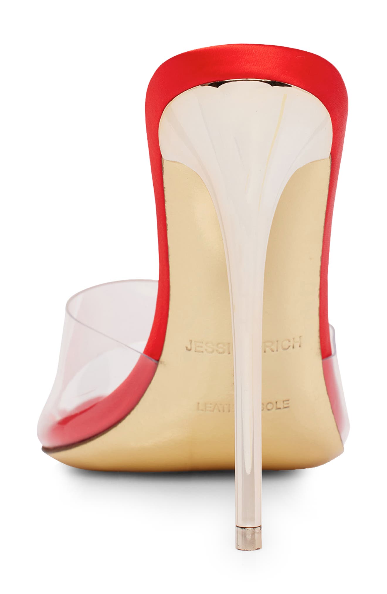 Racy Mule Sandal, Alternate, color, RED