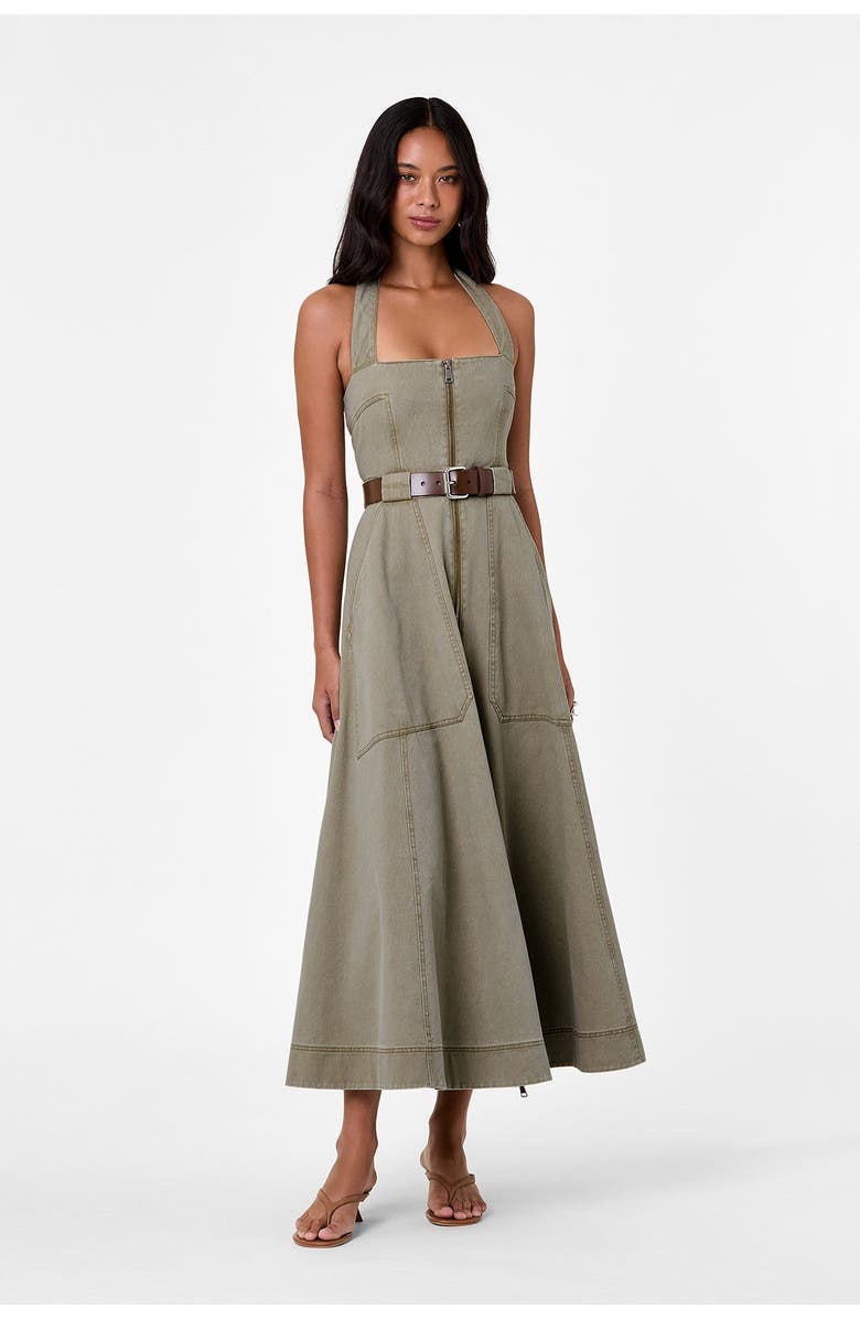 NICHOLAS Anastasia Dress, Main, color, Sage