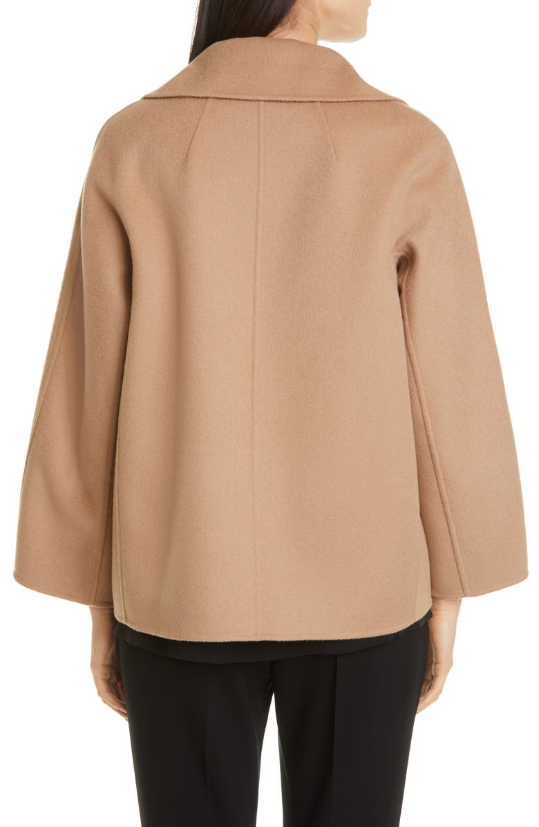 Max Mara Connie Double Breasted Wool Coat, Alternate, color,
