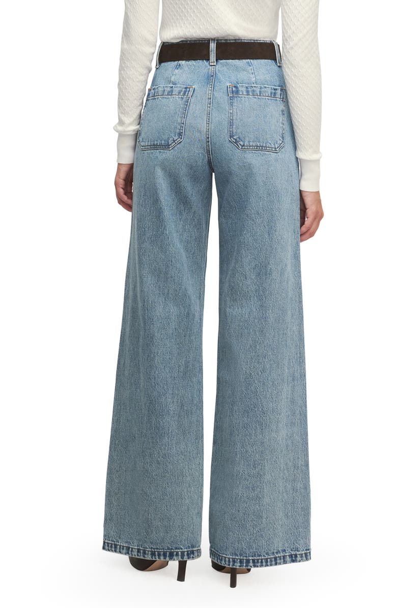 Favorite Daughter The Mischa Super High Waist Wide Leg Jeans, Alternate, color, 
