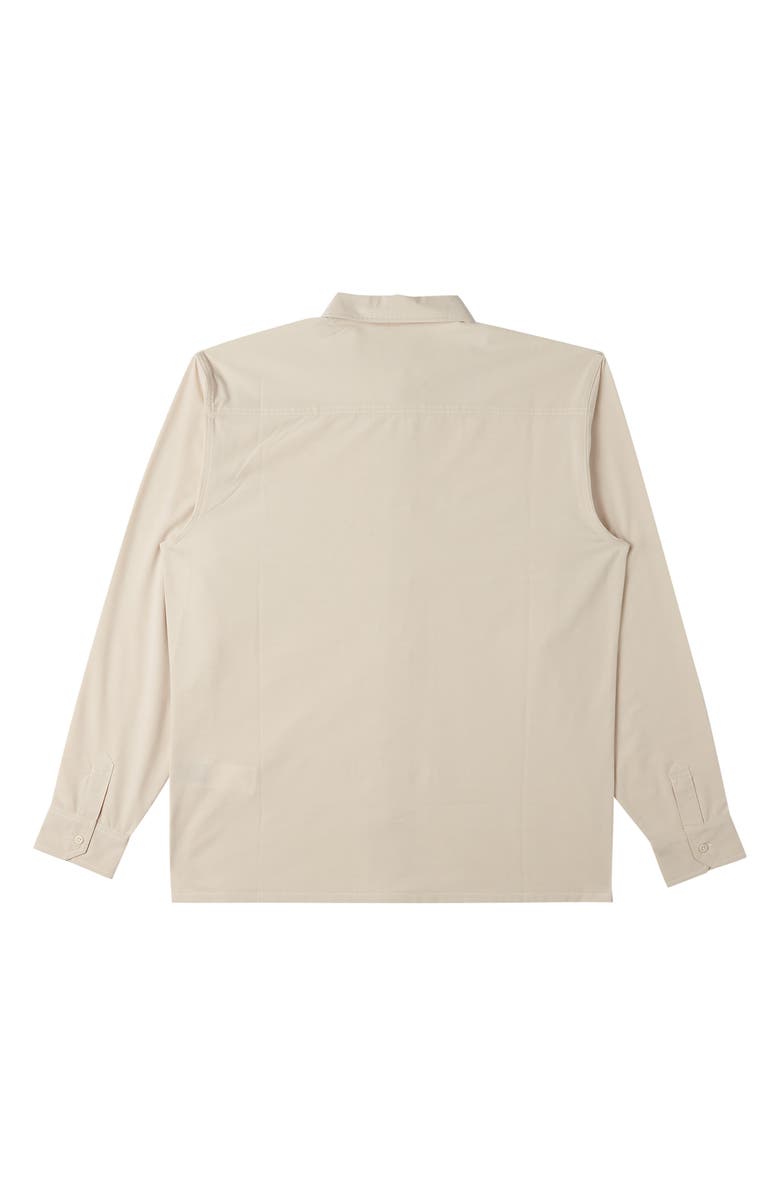 Billabong Surftrek Tech Long Sleeve Button-Up Shirt, Alternate, color, 