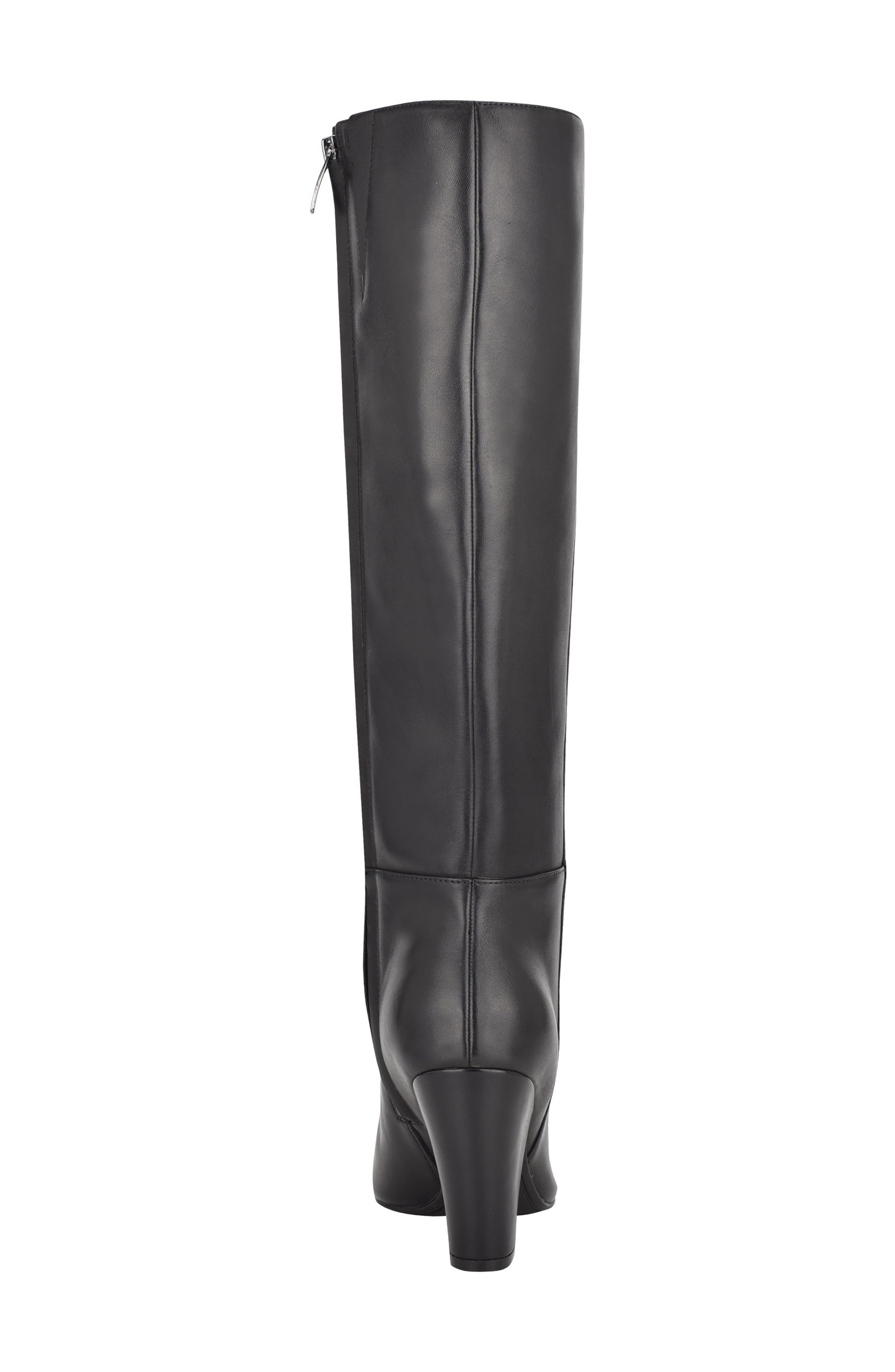 Gabal Knee High Boot, Alternate, color, BLACK LEATHER