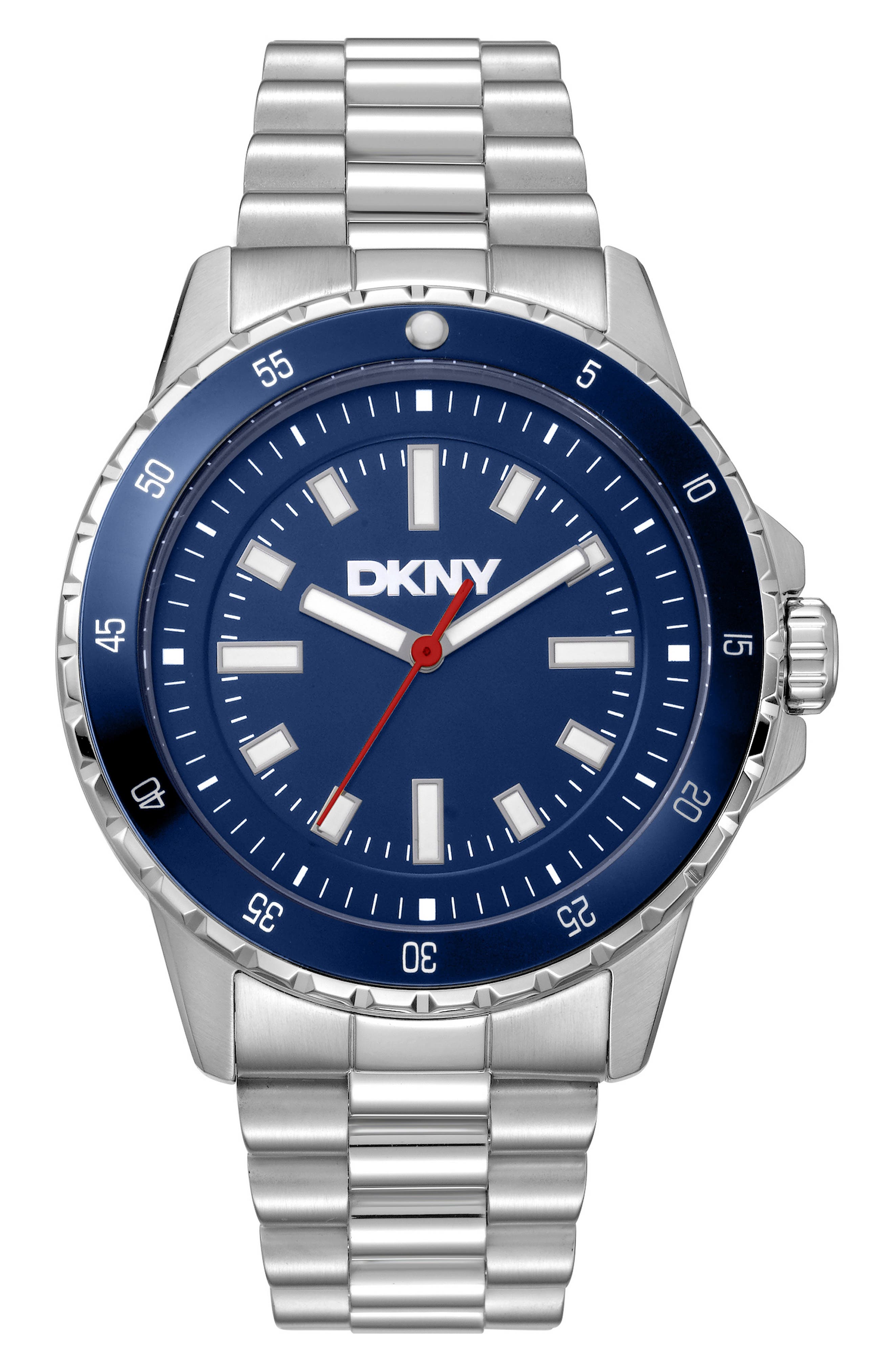 DARK BLUE/ STAINLESS STEEL