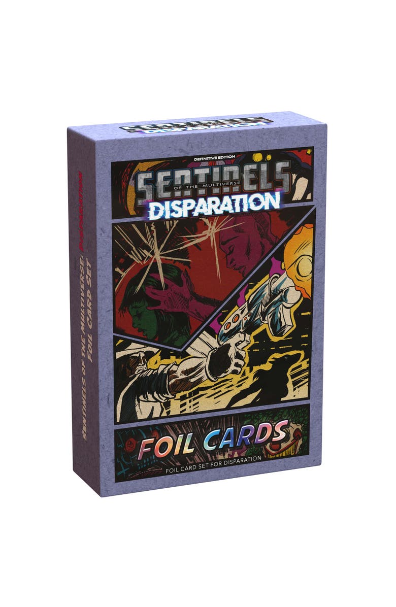 Greater Than Games Sentinels Of The Multiverse Disperation Foil Card Pack 3 Strategy Game, Main, color, Multicolored