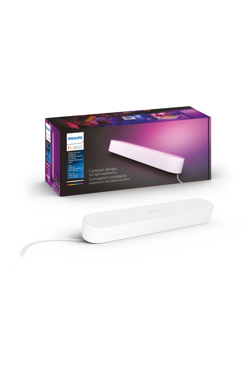 Hue Play White & Color Ambiance Smart LED Bar Light - Multicolor, Main, color, White