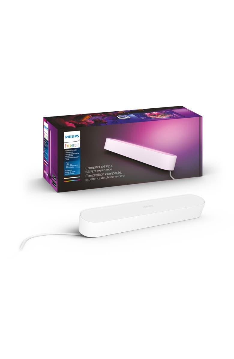 Philips Hue Hue Play White & Color Ambiance Smart LED Bar Light - Multicolor, Main, color, White