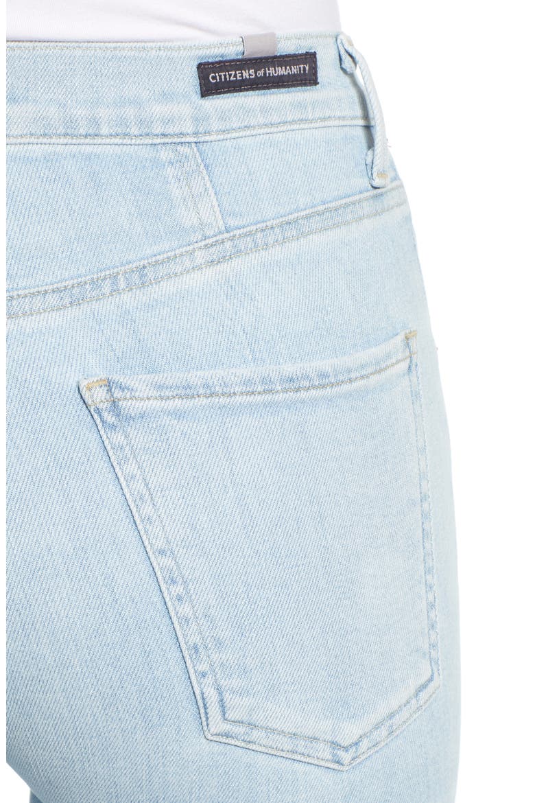 Chrissy High Waist Ankle Skinny Jeans, Alternate, color, ORACLE