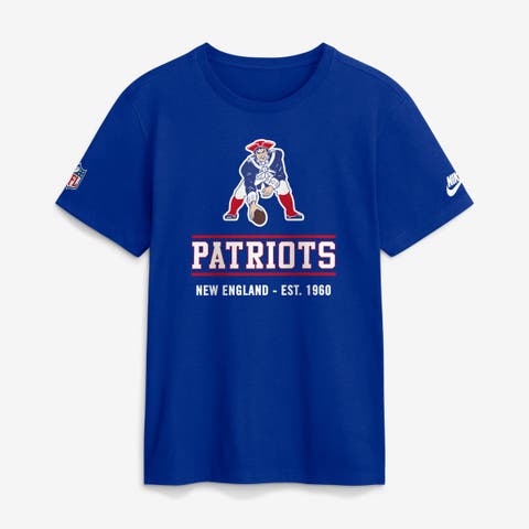 Men's Nike Royal New England Patriots Sideline Alternate Final Sprint Dri-FIT T-Shirt