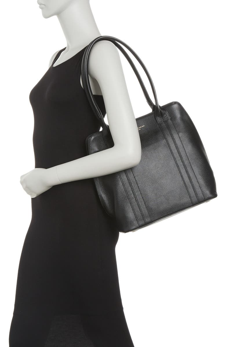 Donna Karan New York Perry North/South Leather Shoulder Bag, Alternate, color,