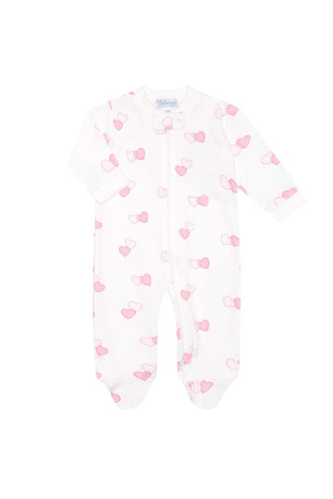 Sweetheart Zipper Footie - Baby