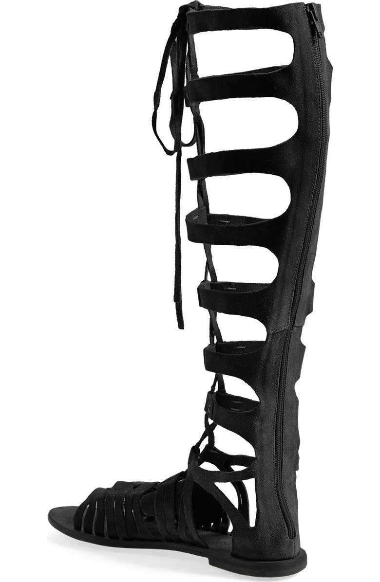 Free People 'Cypress' Suede Leather Sandal, Alternate, color,