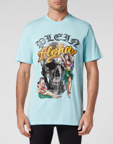 T-Shirt Round Neck Ss Hawaii Men