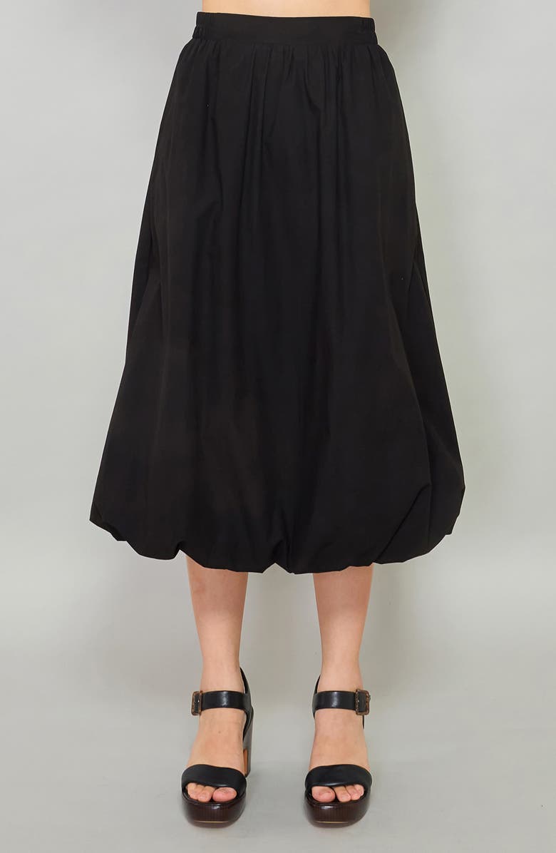 MELLODAY Bubble Hem Midi Skirt, Main, color, 