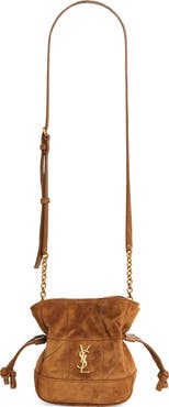 Saint Laurent Mini Jamie Suede Shoulder Bag