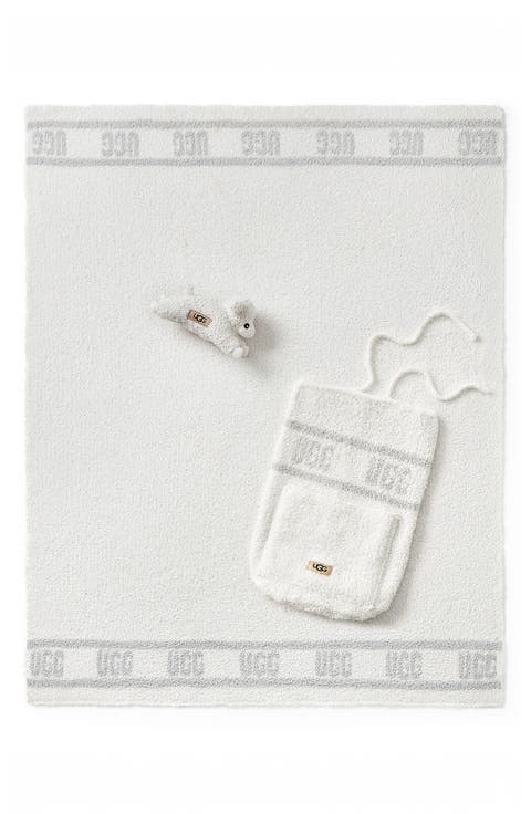 Lamb Rattle & Blanket Set (Baby)