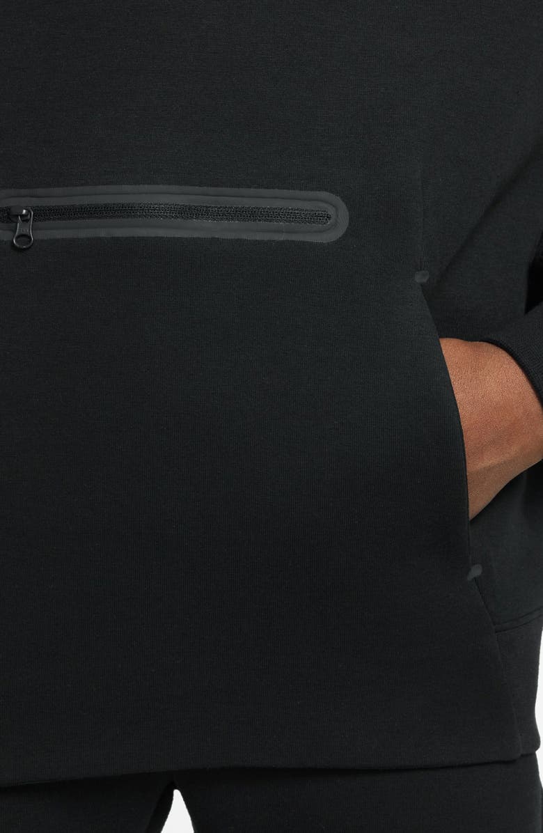 Nike Kids' Oversize Tech Fleece Hoodie, Alternate, color, 010 Black/Black