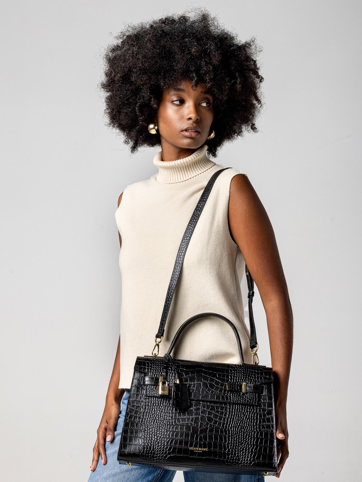 Teddy Blake Ava Croco  14", Alternate, color, Green