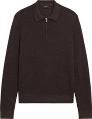 Theory Cyr Quarter Zip Cashmere Sweater