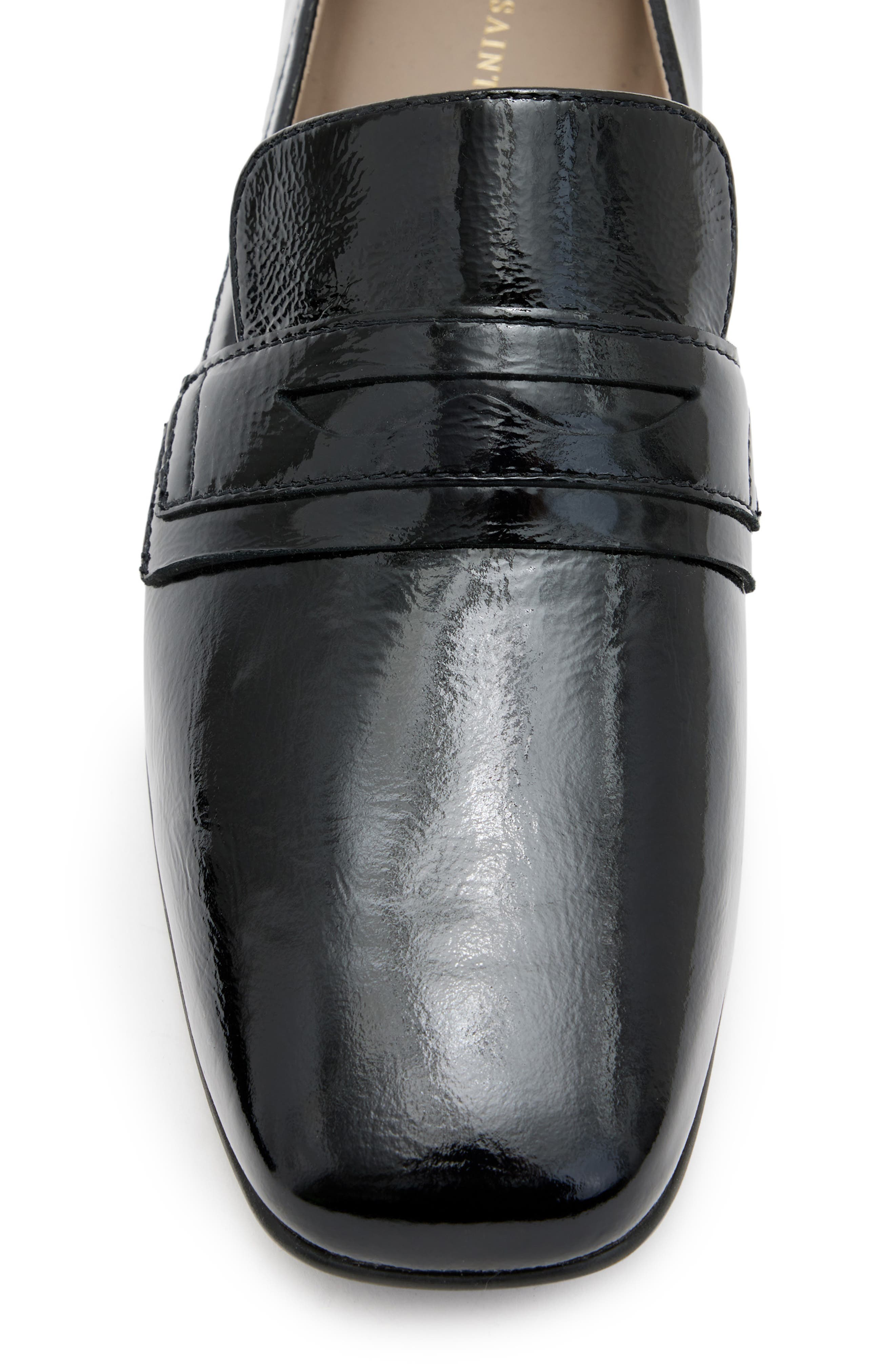 AllSaints Sasha Penny Loafer, Alternate, color, 