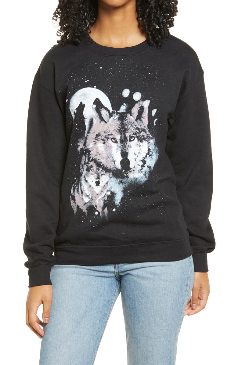 BP. Oversize Graphic Sweatshirt, Main, color, 