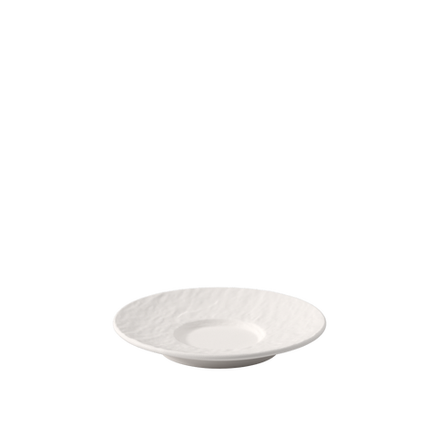 Manufacture Rock blanc Espresso Cup Saucer