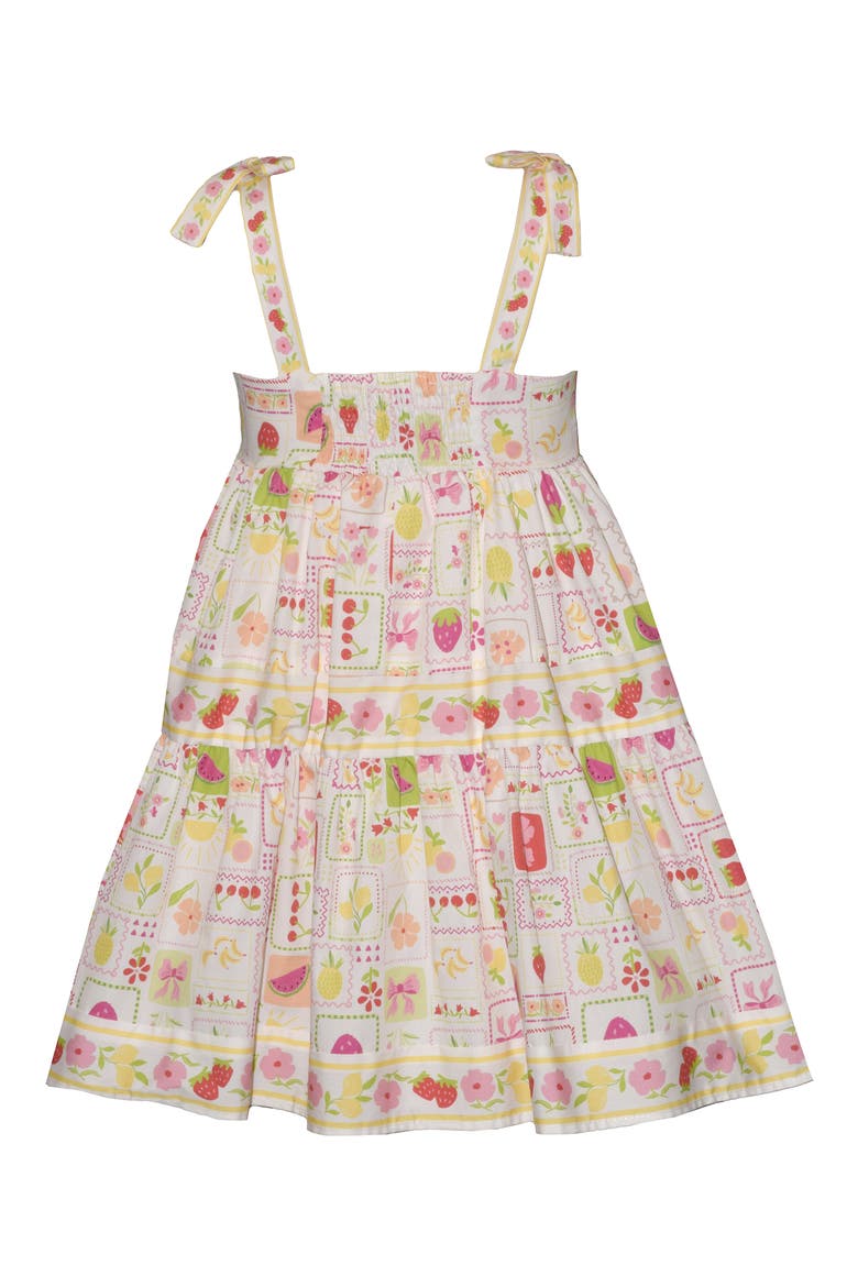 Kids' Postcard Dress, Alternate, color, MULTI