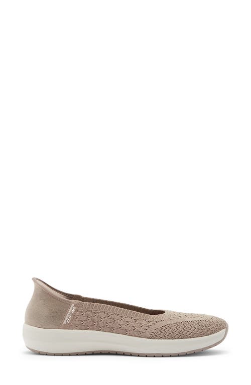Skechers Slip-ins Cleo Swift Skimmer Flat In Nude