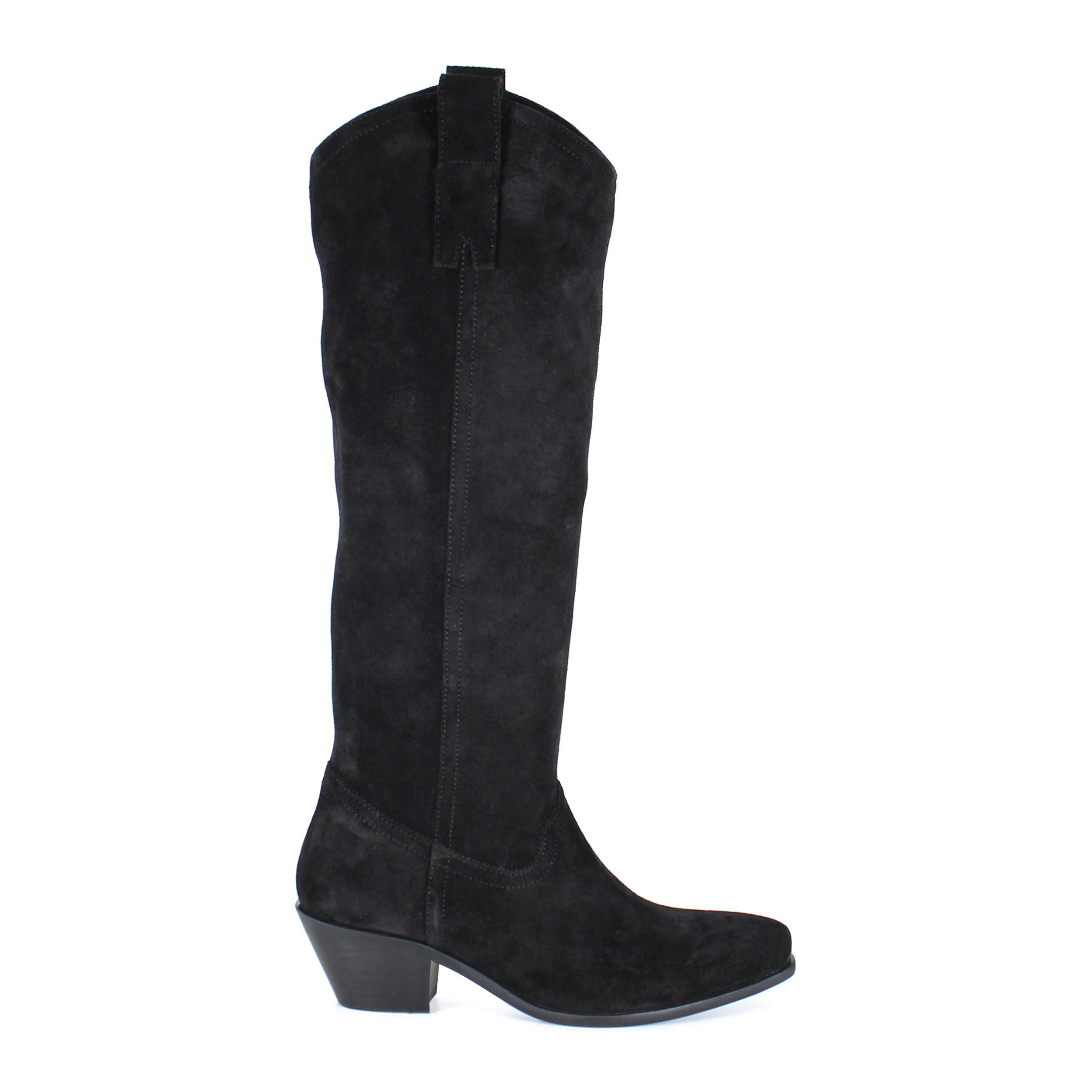 Diba True AME THYST Suede Knee High Boot, Alternate, color, Black