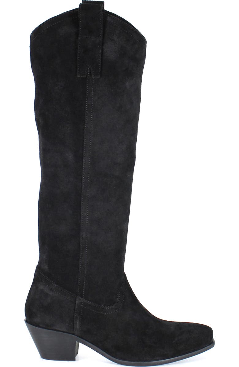 Diba True AME THYST Suede Knee High Boot, Alternate, color, Black
