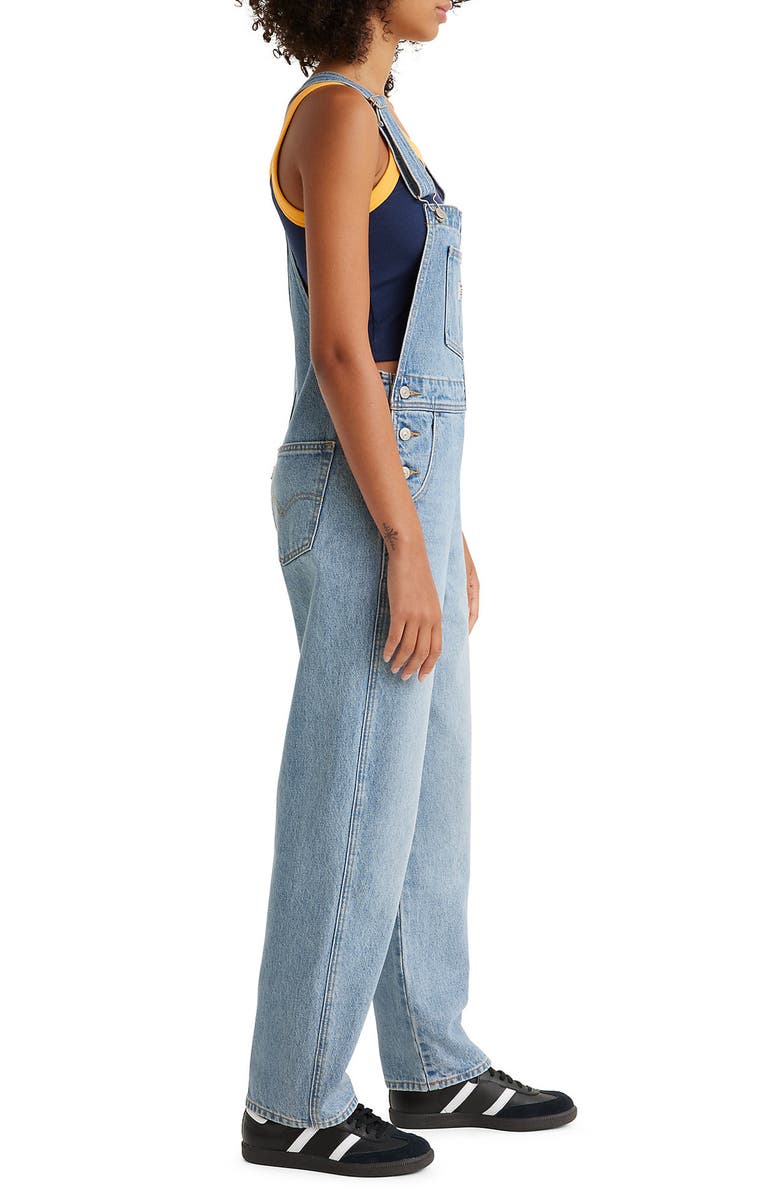 Levi's<sup>®</sup> Nonstretch Denim Overalls, Alternate, color,
